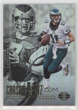 2017 Panini Illusions - [Base] #8 - Carson Wentz, Ron Jaworski