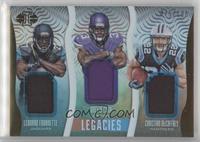 Leonard Fournette, Dalvin Cook, Christian McCaffrey #/100