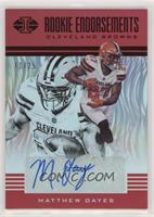 Matthew Dayes #/25