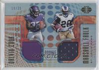 Dalvin Cook, Marshall Faulk #/25