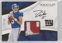 Rookie Patch Autographs - Davis Webb #/99