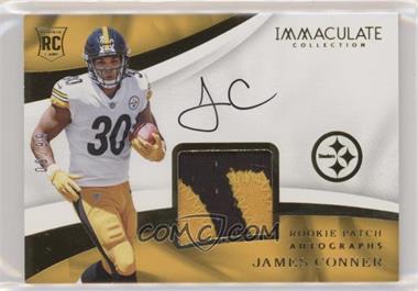 2017 Panini Immaculate Collection - [Base] #120 - Rookie Patch Autographs - James Conner /99