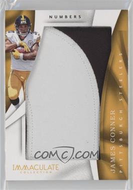2017 Panini Immaculate Collection - Immaculate Patches - Numbers #IM-JC - James Conner /25