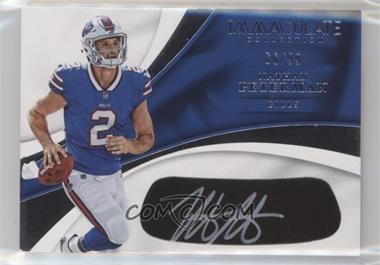 2017 Panini Immaculate Collection - Immaculate Rookie Eye Black #EB-NP - Nathan Peterman /99