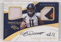 Carlos Henderson #/25