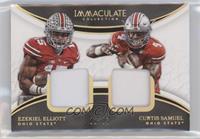 Ezekiel Elliott, Curtis Samuel #/25