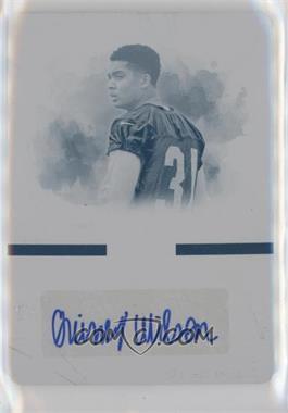 2017 Panini Impeccable - [Base] - Printing Plate Cyan #159 - Rookie Autographs - Quincy Wilson /1