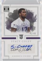 Rookie Autographs - Stacy Coley #/49