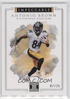 Antonio Brown #/25