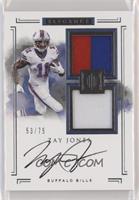 Elegance Rookie Helmet and Patch Autos - Zay Jones #/75