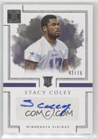 Rookie Autographs - Stacy Coley #/75
