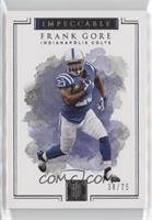 Frank Gore #/75