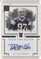 Rookie Autographs - Taco Charlton #/75