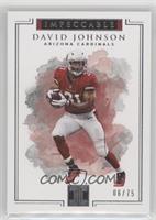 David Johnson #/75