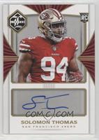 Rookie Autographs - Solomon Thomas #/25