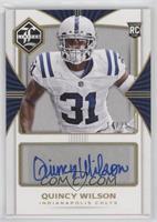 Rookie Autographs - Quincy Wilson #/25