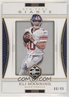 Eli Manning #/49