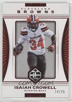 Isaiah Crowell #/25