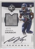 Rookie Patch Autographs - Amara Darboh #/75