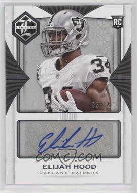 2017 Panini Limited - [Base] - Spotlight Silver #193 - Rookie Autographs - Elijah Hood /35