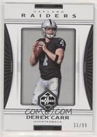 Derek Carr #/99