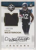 Rookie Patch Autographs - Dede Westbrook #/299