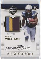 Rookie Patch Autographs - Mike Williams #/199