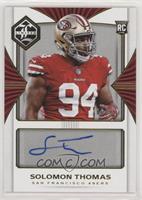 Rookie Autographs - Solomon Thomas #/99