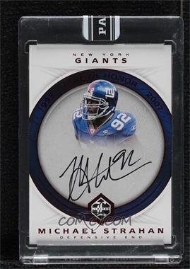 2017 Panini Limited - Ring of Honor Autographs - Black Box #RHA-MS - Michael Strahan /1 [Uncirculated]