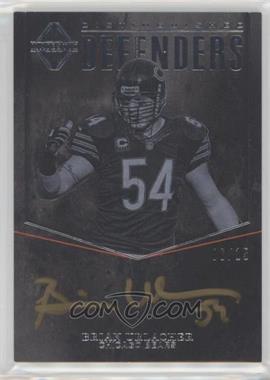 2017 Panini Majestic - Distinguished Defenders #DDBU - Brian Urlacher /15