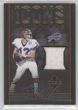 2017 Panini Majestic - Icons Materials - Gold #IM-7 - Jim Kelly /15