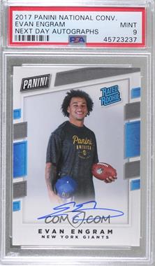 2017 Panini NFLPA Rookie Premiere Autographs - [Base] - Personal Edition #_EVEN - Evan Engram [PSA 9 MINT]