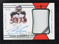 Rookie Patch Autograph - Jeremy McNichols #/33