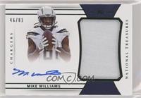 Rookie Patch Autograph - Mike Williams #/81