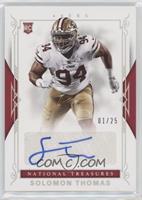 Rookie Signatures - Solomon Thomas #/25