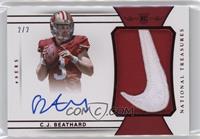 Rookie Patch Autograph - C.J. Beathard #/2