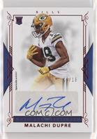 Rookie Signatures - Malachi Dupre #/19