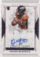 Rookie Signatures - Isaiah McKenzie #/84