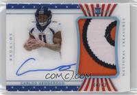 Rookie Patch Autograph - Carlos Henderson #/13