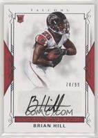 Rookie Signatures - Brian Hill #/99