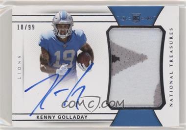 2017 Panini National Treasures - [Base] #164 - Rookie Patch Autograph - Kenny Golladay /99