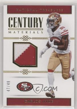 2017 Panini National Treasures - Century Materials - Prime #2 - Carlos Hyde /49