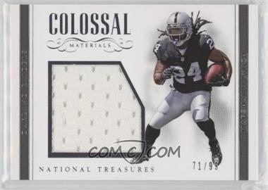 2017 Panini National Treasures - Colossal Materials #36 - Marshawn Lynch /99