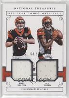 Andy Dalton, A.J. Green #/99