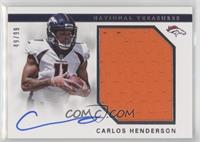 Carlos Henderson #/99