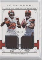 David Njoku, Deshone Kizer #/99