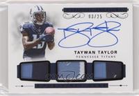 Taywan Taylor #/25