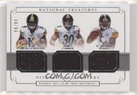 JuJu Smith-Schuster, James Conner, R. Joshua Dobbs #/99