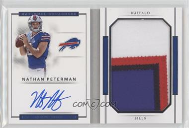 2017 Panini National Treasures - Rookie Prime Signatures Jumbo Booklet - Vertical Variation #RJB-NP - Nathan Peterman /99