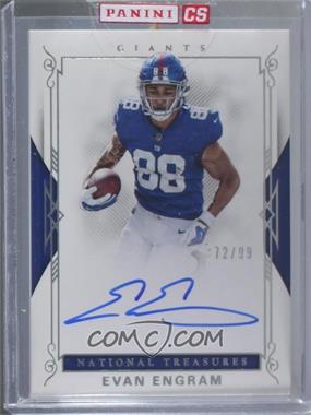 2017 Panini National Treasures - Rookie Signatures RPS #RS-EEG - Evan Engram /99 [Uncirculated]